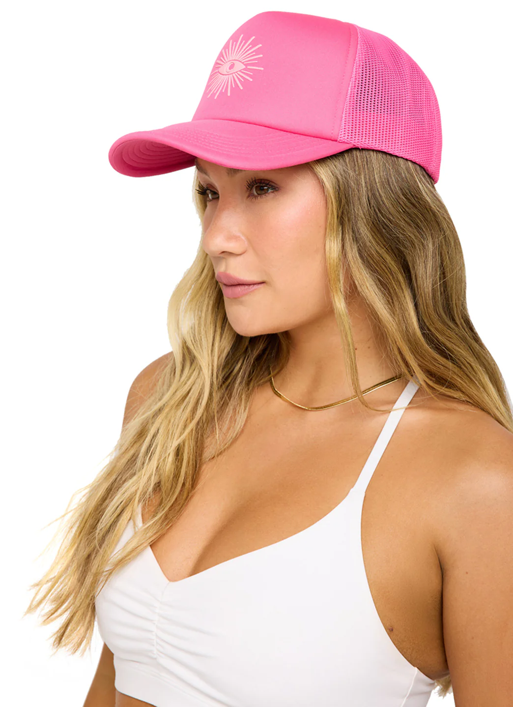 Spiritual Gangster Seeing Eye Trucker Hat - Image 2