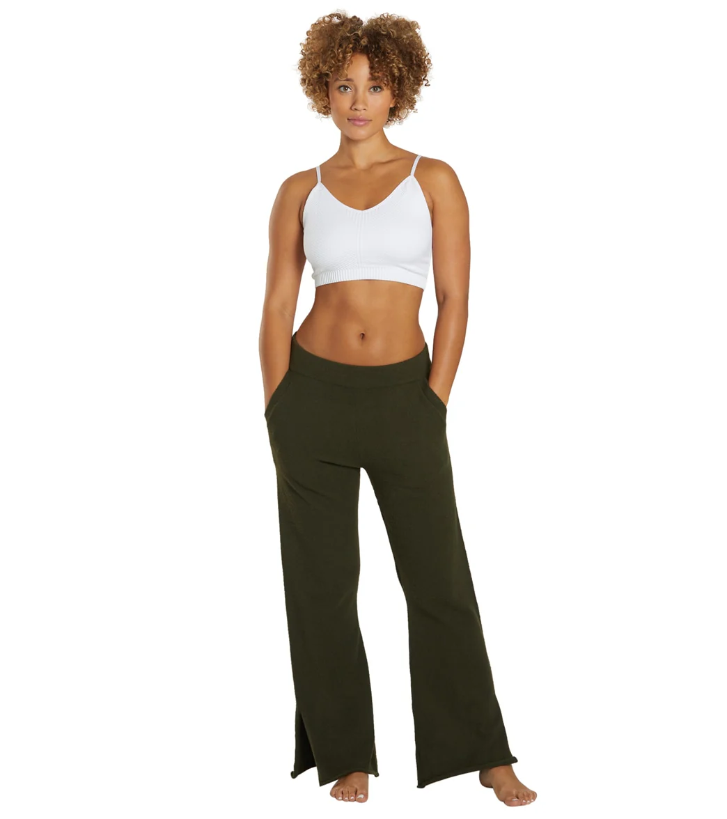 Spiritual Gangster Slim Wide Leg Chenille Pant - Image 4