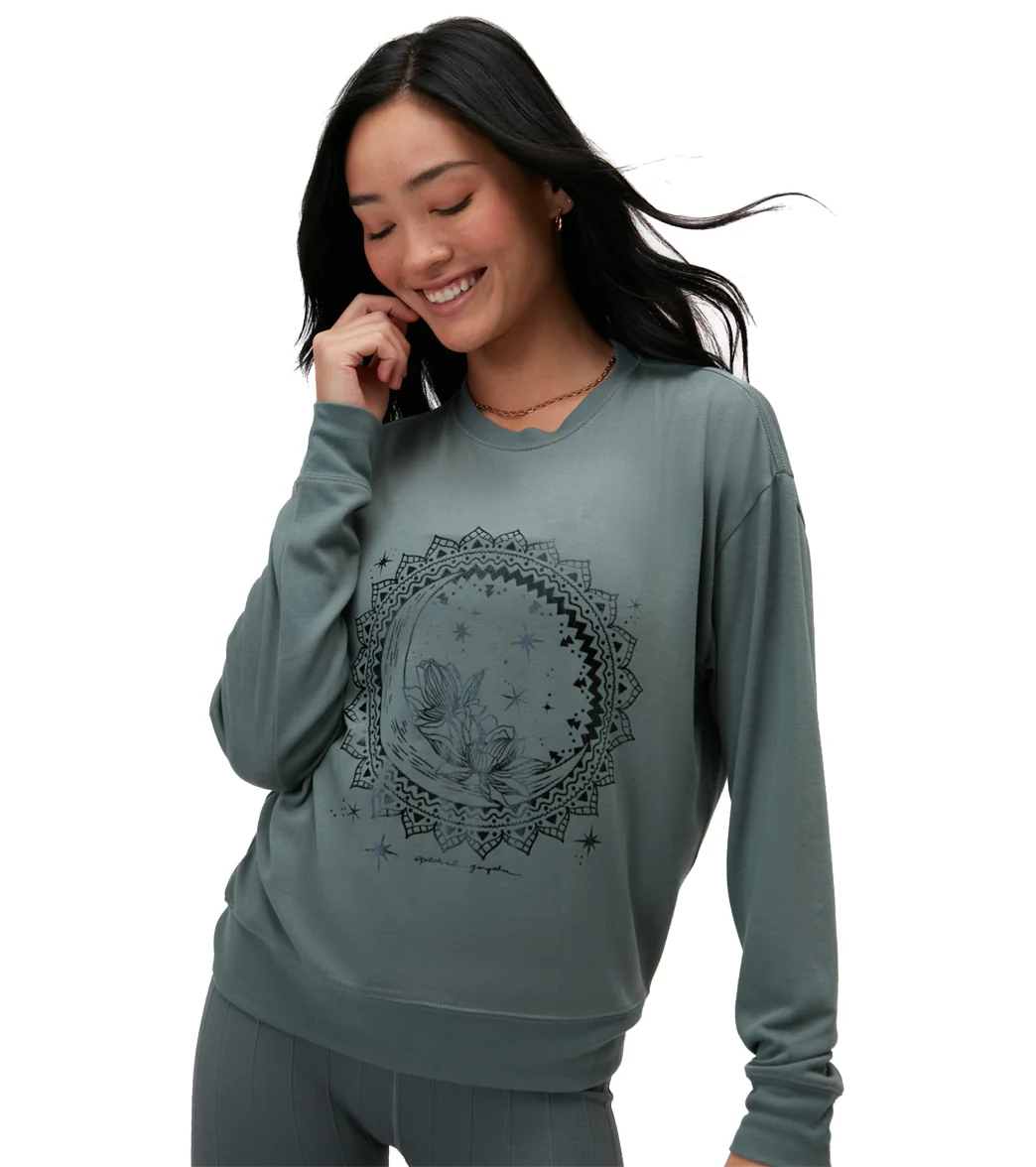 Spiritual Gangster Stargaze Relaxed Savasana Sweatshirt - Image 6