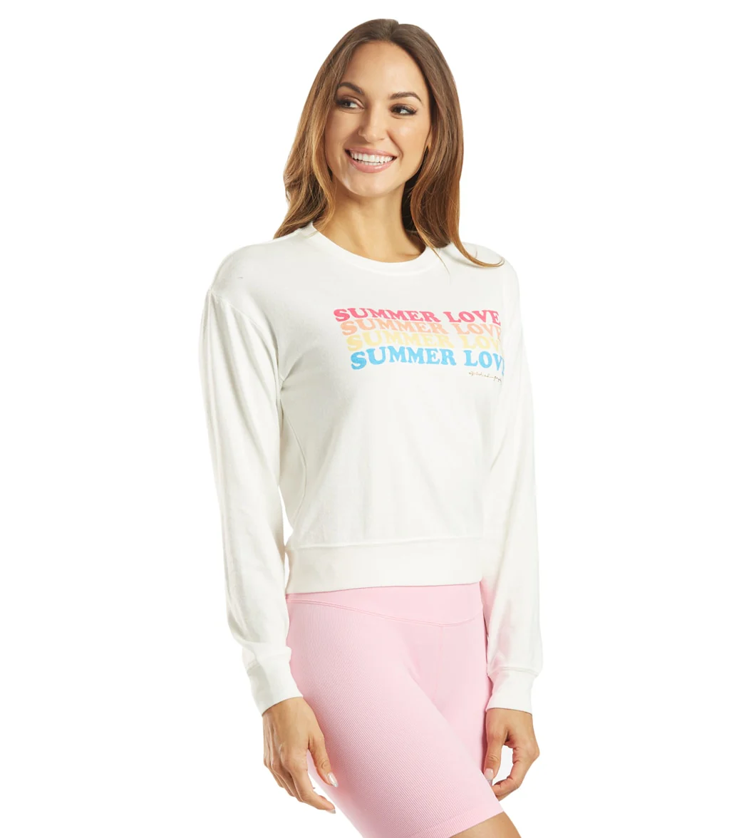 Spiritual Gangster Summer Love Crew Neck Savasana Pullover - Image 2