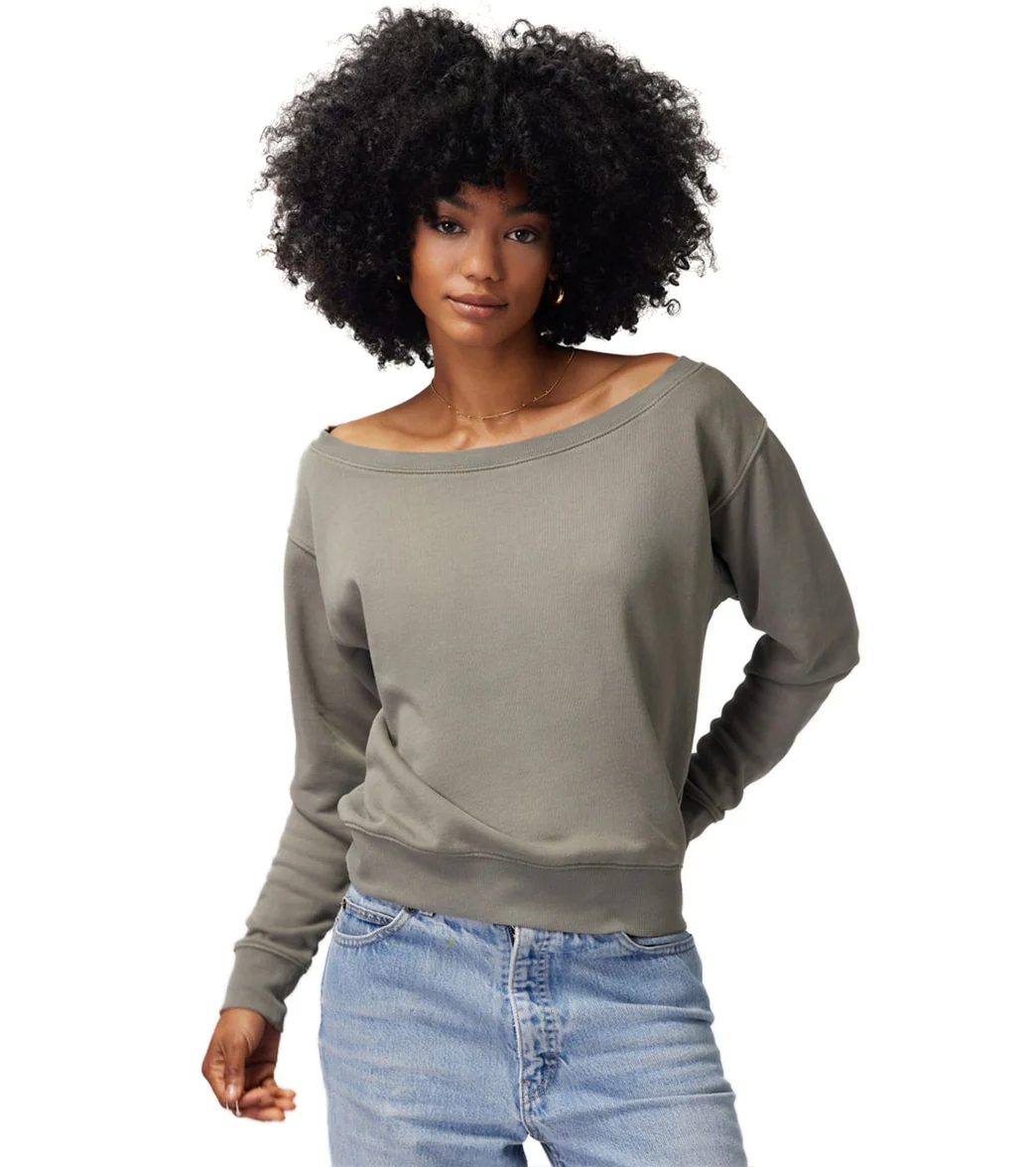 Spiritual Gangster Vida Off Shoulder Long Sleeve Top - Image 6
