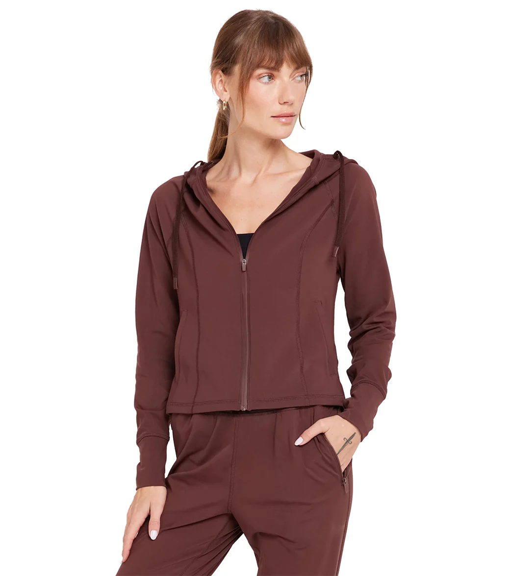 Spiritual Gangster Warm Core Zip Hood Jacket - Image 7