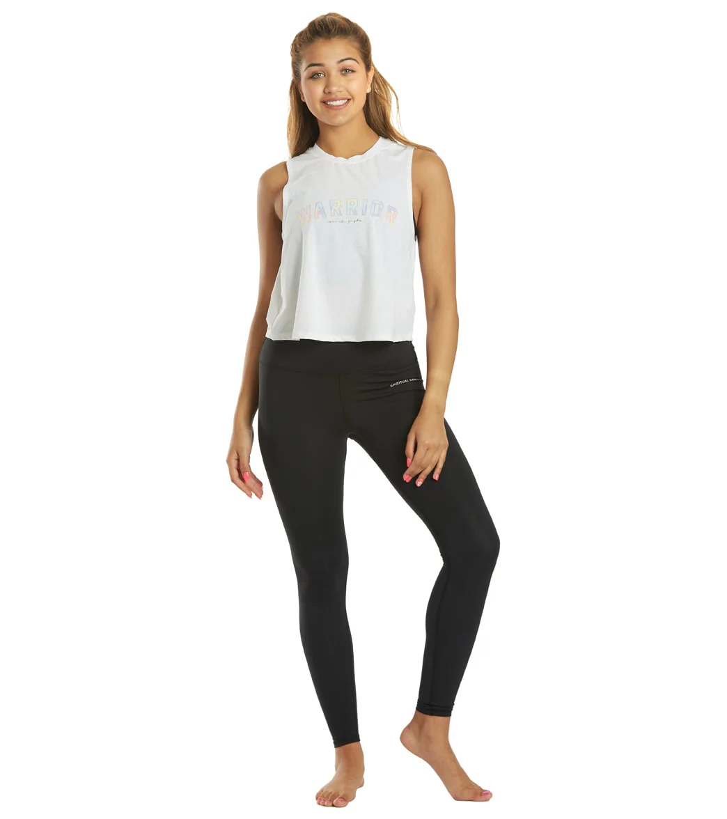Spiritual Gangster Warrior Active Crop Tank - Image 4