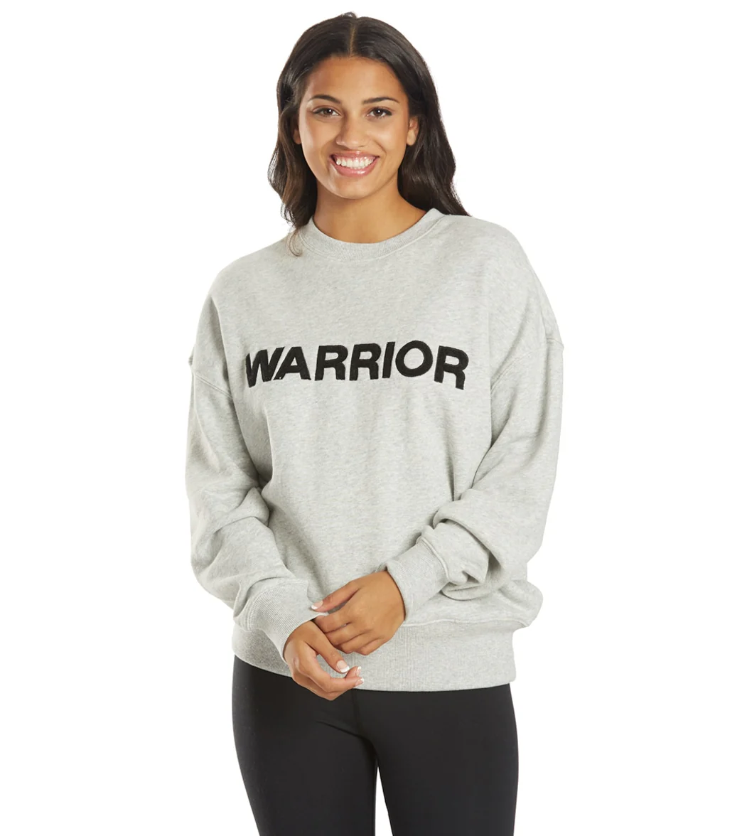 Spiritual Gangster Warrior Relaxed Crewneck Pullover - Image 7