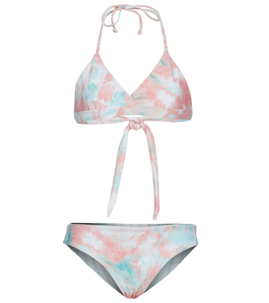 Splendid Girls' Bellini Triangle Two Piece Bikini Set (Big Kid)