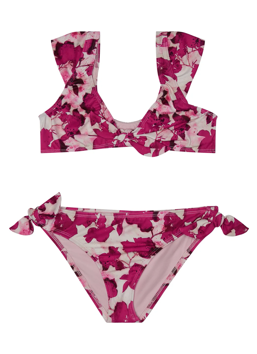 Splendid Girls' Bougainvillea Knot Two Piece Bikini Set (Big Kid) - Image 3