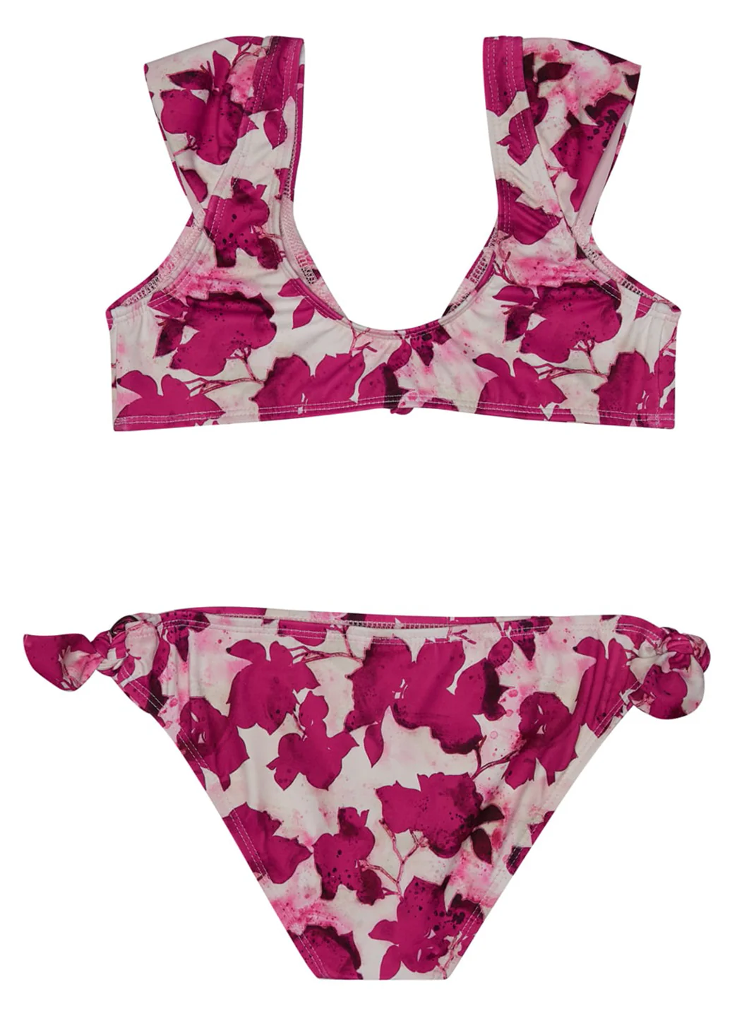 Splendid Girls' Bougainvillea Knot Two Piece Bikini Set (Big Kid) - Image 4