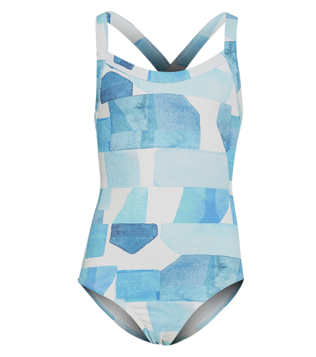 Splendid Girls Girls' Block Party One Piece Swimsuit (Big Kid) - Image 5