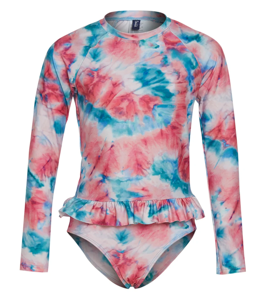 Splendid Girls Girls' Twist of Fate Long Sleeve Rashguard Set (Big Kid) - Image 5