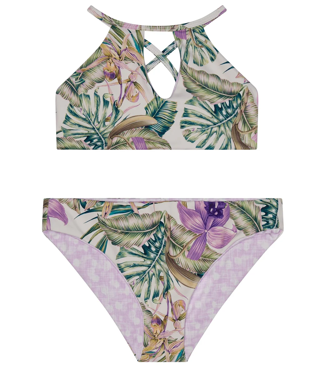 Splendid Girls' Panama Garden Reversible Two Piece Bikini Set (Big Kid) - Image 6