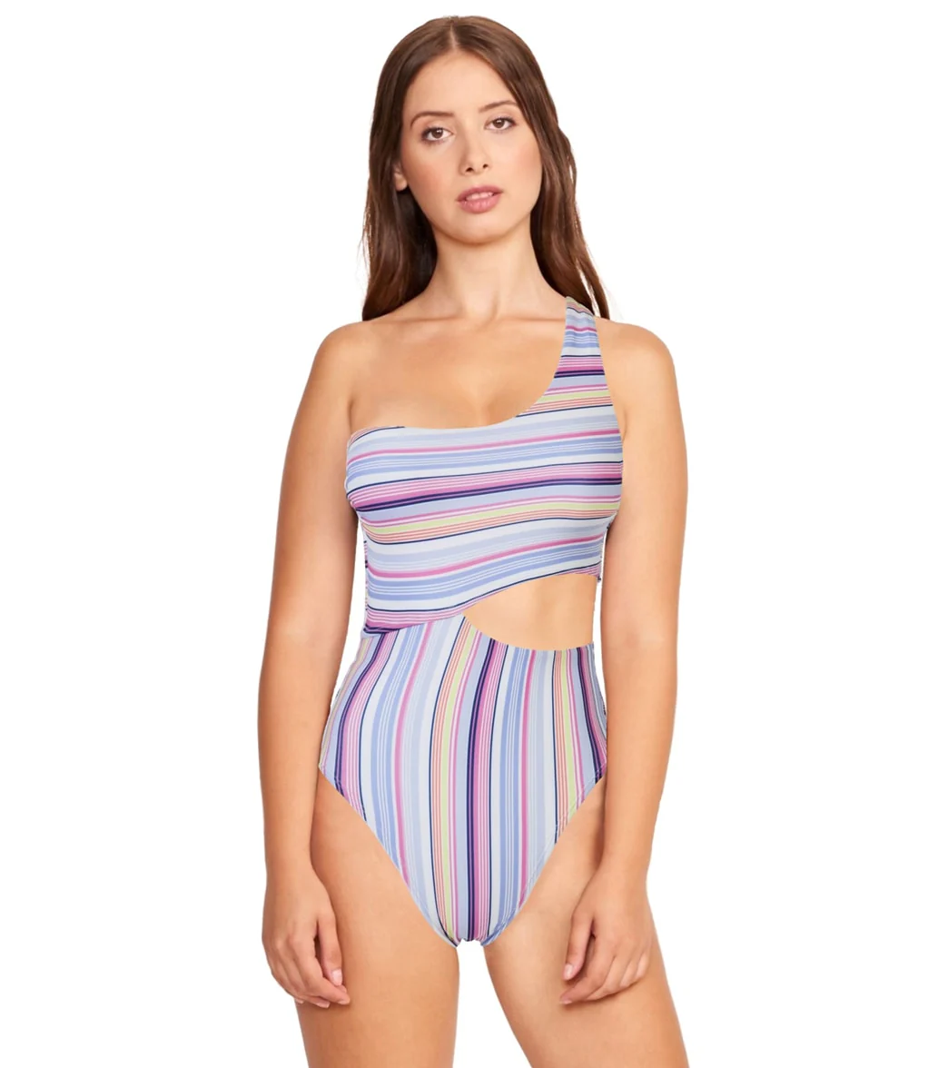 Splendid Women's La Paz One Shoulder One Piece Swimsuit - Image 5