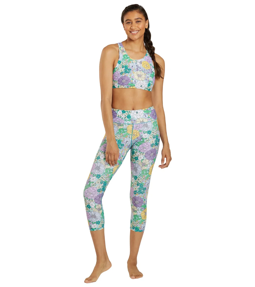 Sporti Active Bondi Floral Swim Capri Legging