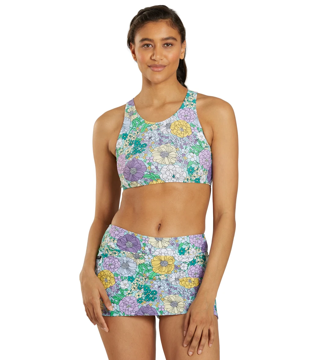 Sporti Active Bondi Floral Swim Skort Bottom - Image 2