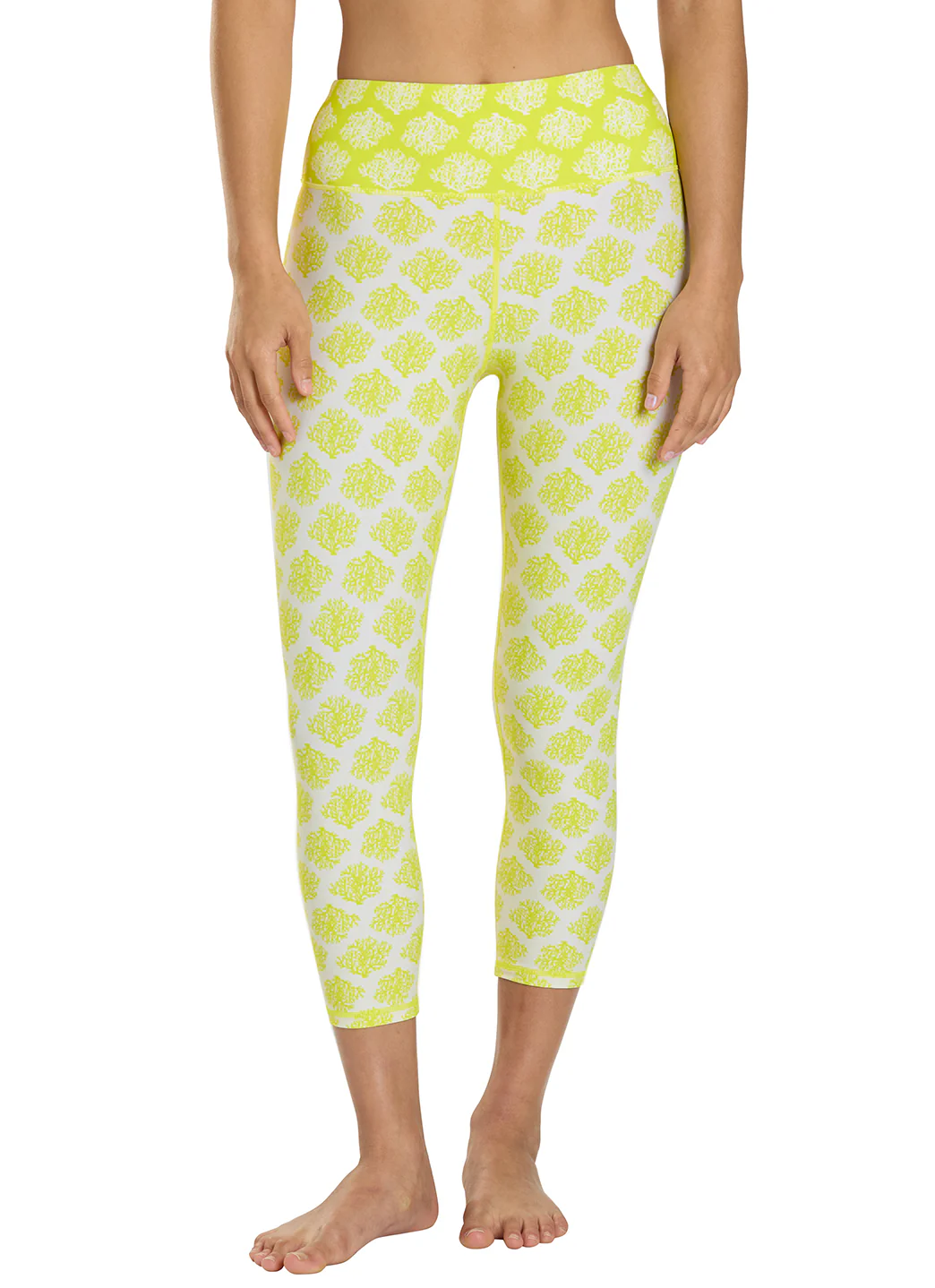 Sporti Active Coral Bloom Swim Capri Legging - Image 8