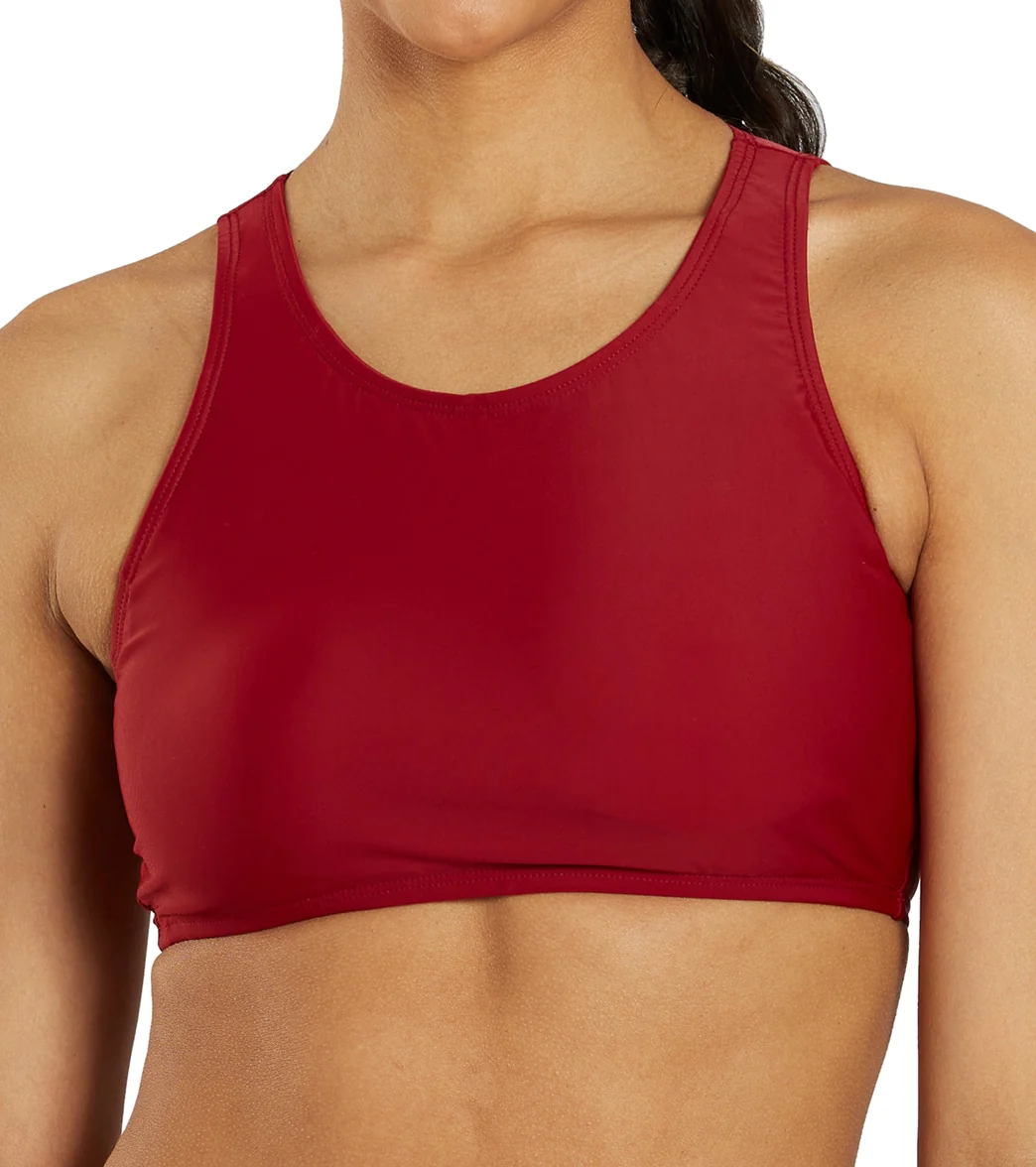Sporti Active High Neck Crop Bikini Top - Image 14