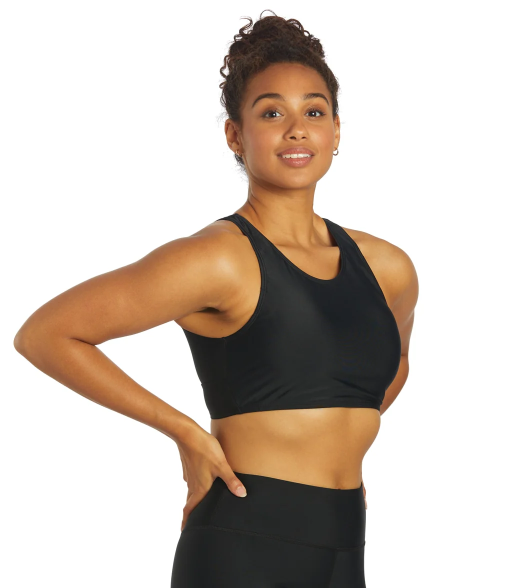 Sporti Active High Neck Crop Bikini Top - Image 3