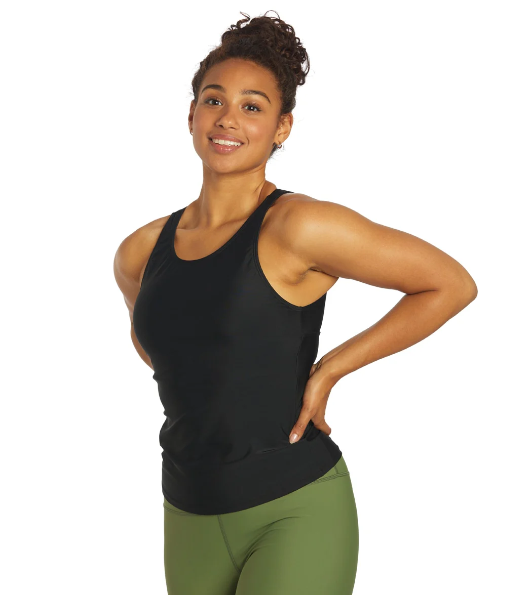 Sporti Active High Neck Tankini Top - Image 29