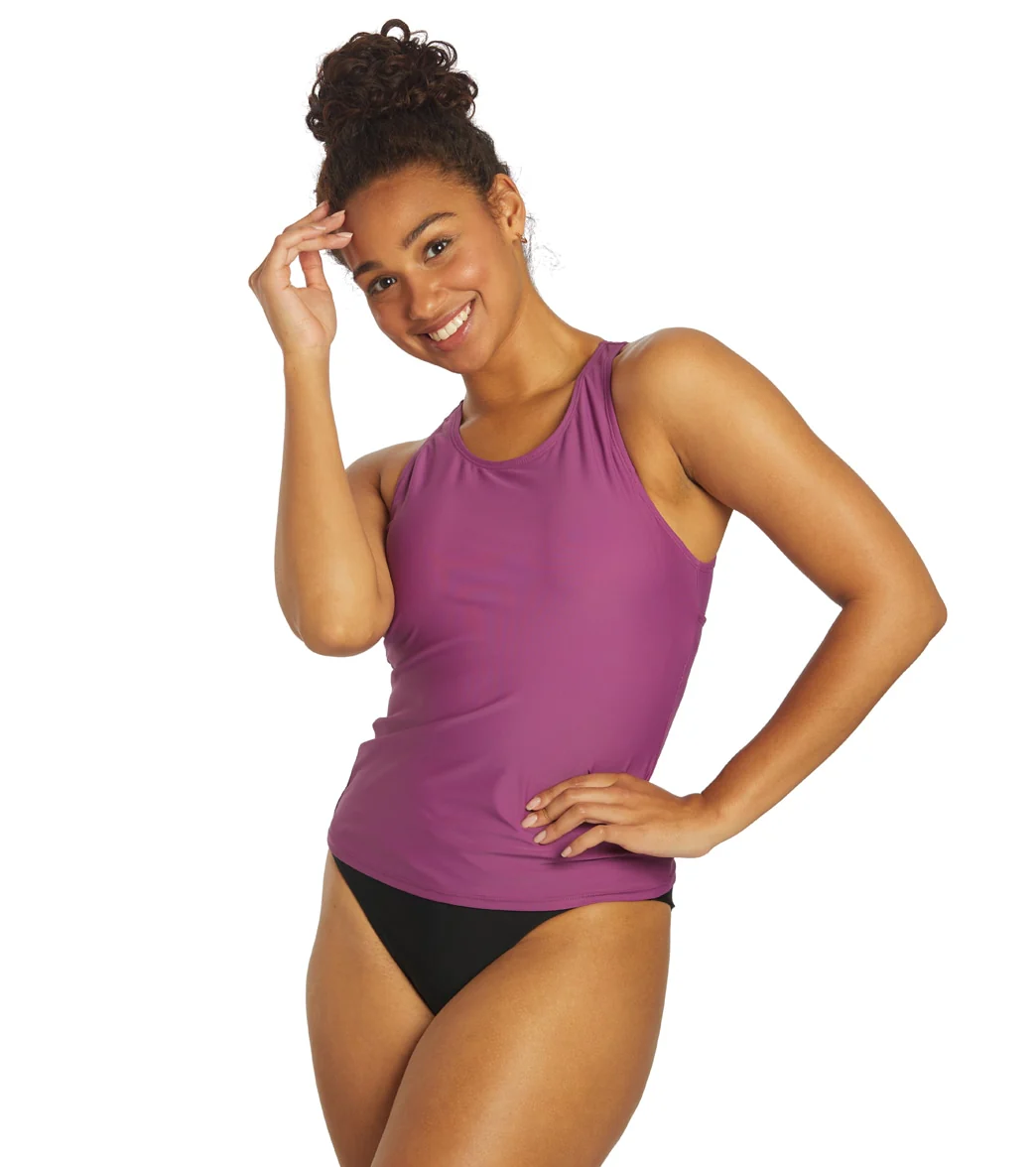 Sporti Active High Neck Tankini Top - Image 48