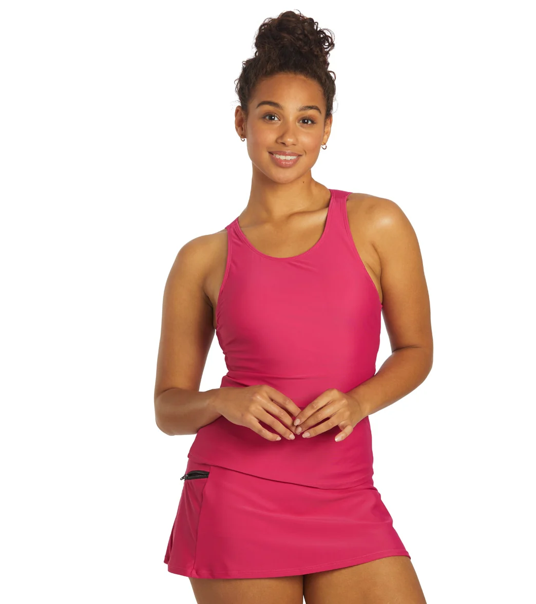 Sporti Active High Neck Tankini Top - Image 68