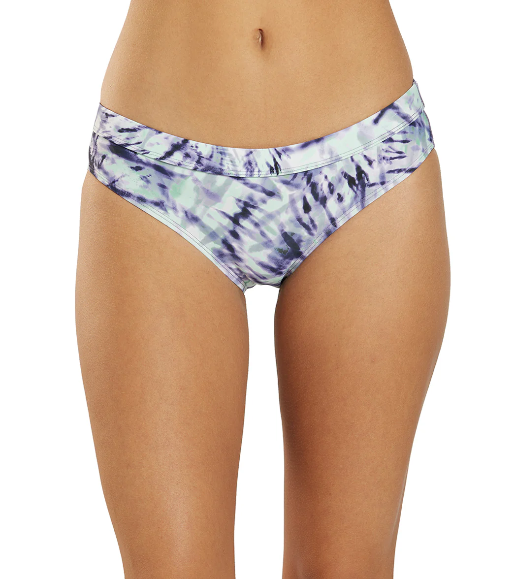 Sporti Active Moonlight Tie Dye Hipster Workout Bikini Swim Bottom - Image 3