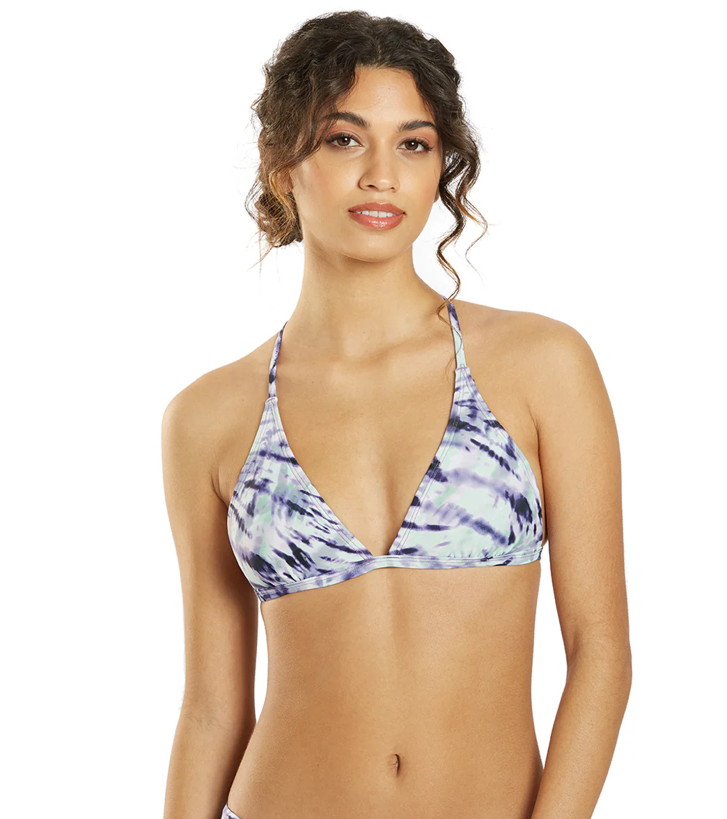 Sporti Active Moonlight Tie Dye Tie Back Bikini Top - Image 3