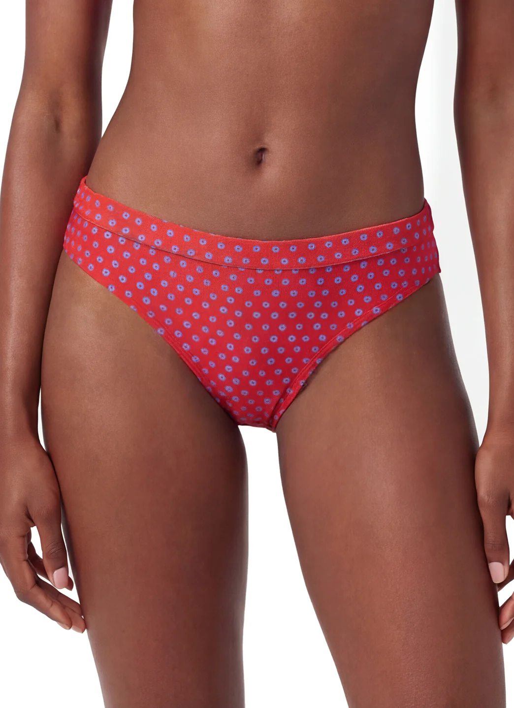 Sporti Active Tidal Dots Hipster Workout Bikini Swim Bottom - Image 8