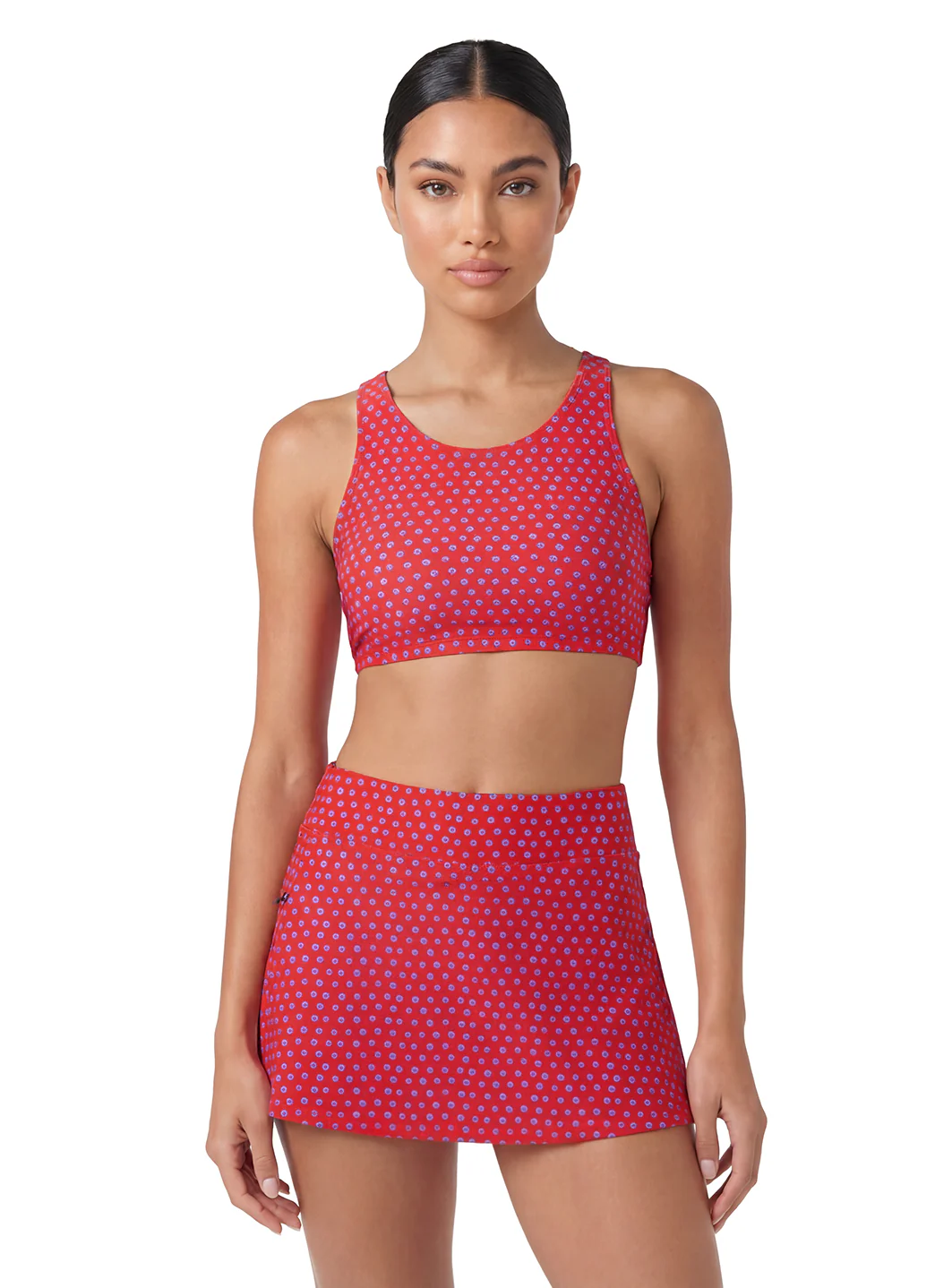 Sporti Active Tidal Dots Swim Skort Bottom - Image 6