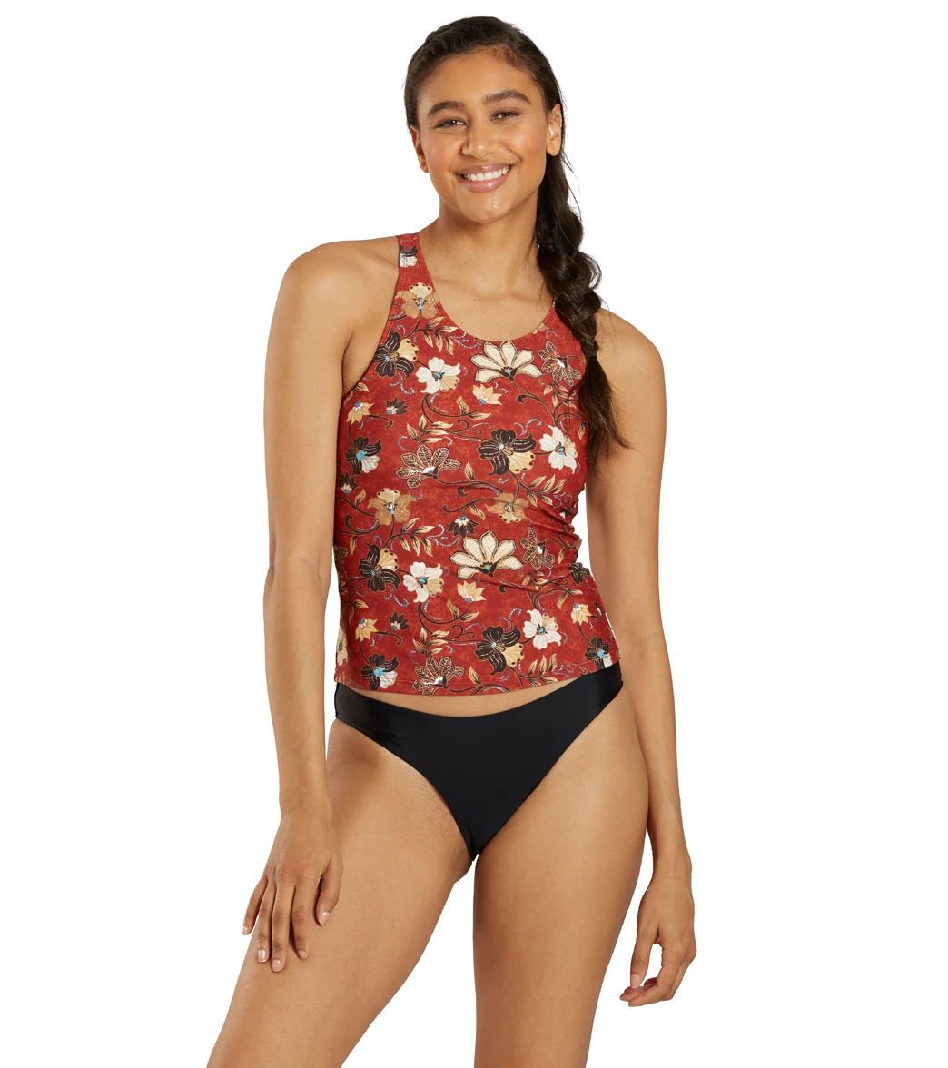 Sporti Active Vintage Bali High Neck Tankini Top - Image 5
