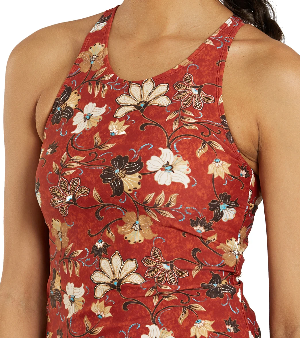 Sporti Active Vintage Bali High Neck Tankini Top - Image 6