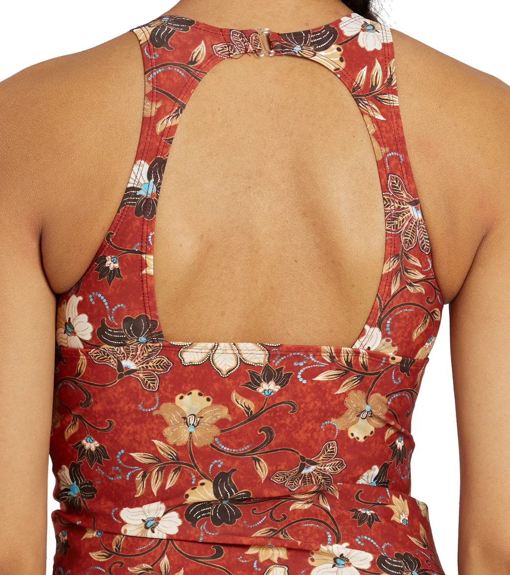 Sporti Active Vintage Bali High Neck Tankini Top - Image 7