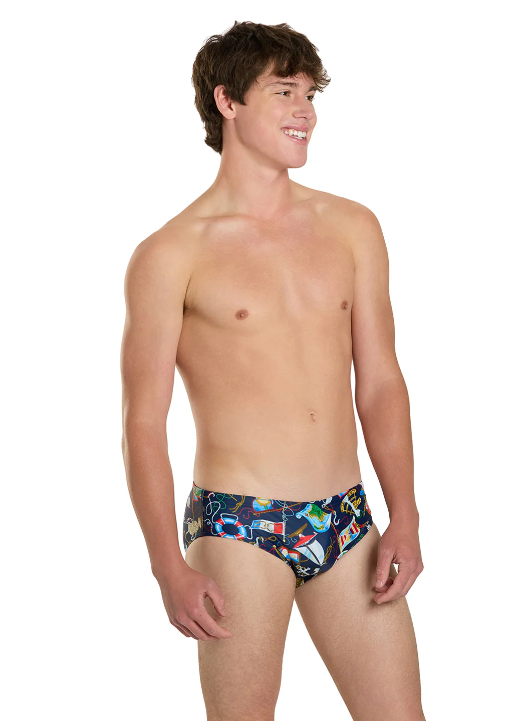 Sporti Anchors Away Brief Swimsuit (26-40) - Image 2