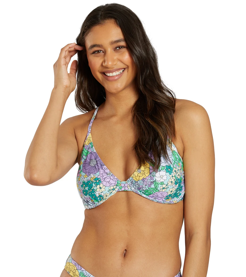 Sporti Bondi Floral Underwire Bikini Top (D/DD/E/F) - Image 10