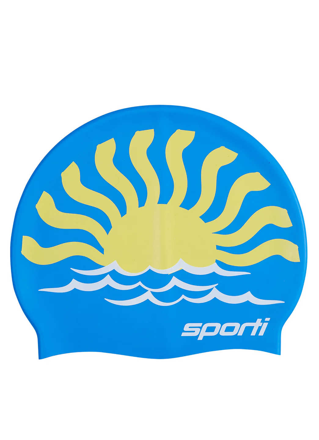 Sporti Bright Side Silicone Swim Cap - Image 2