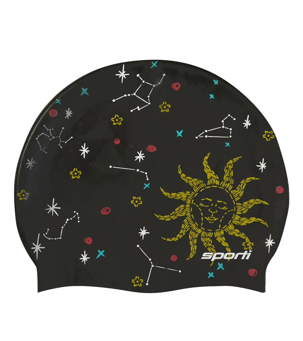 Sporti Celestial Silicone Swim Cap - Image 8
