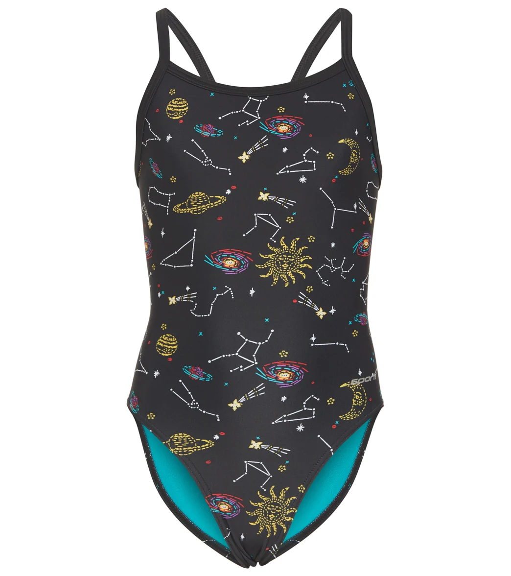 Sporti Celestial Thin Strap One Piece Swimsuit Youth (22-28) - Image 5