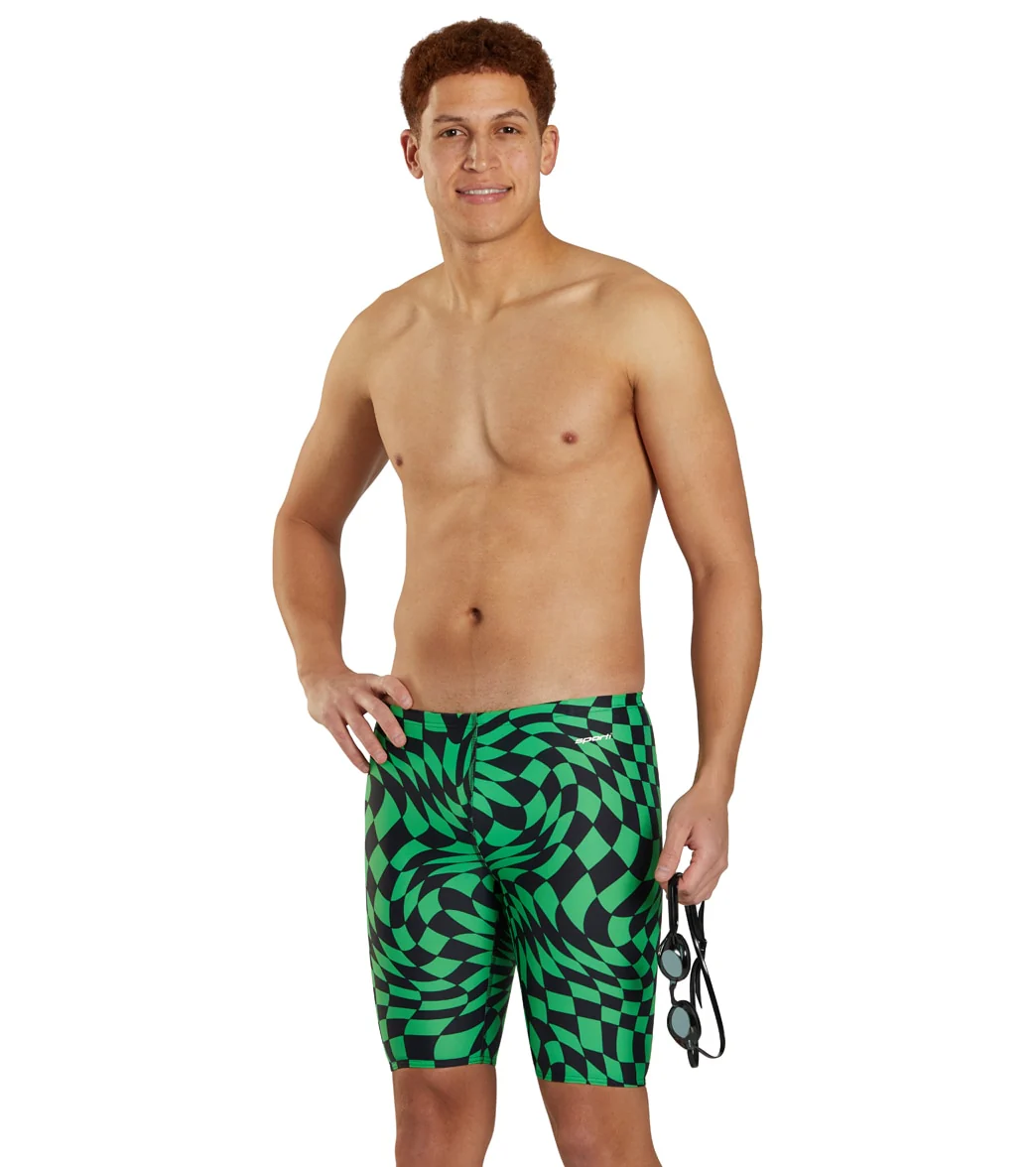 Sporti Checkmate Jammer Swimsuit (22-40) - Image 4