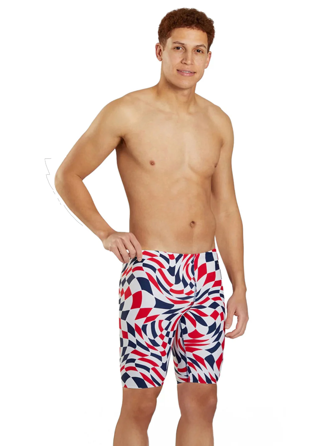 Sporti Checkmate Jammer Swimsuit (22-40) - Image 50
