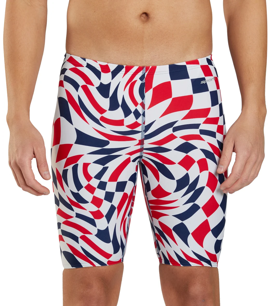 Sporti Checkmate Jammer Swimsuit (22-40) - Image 53