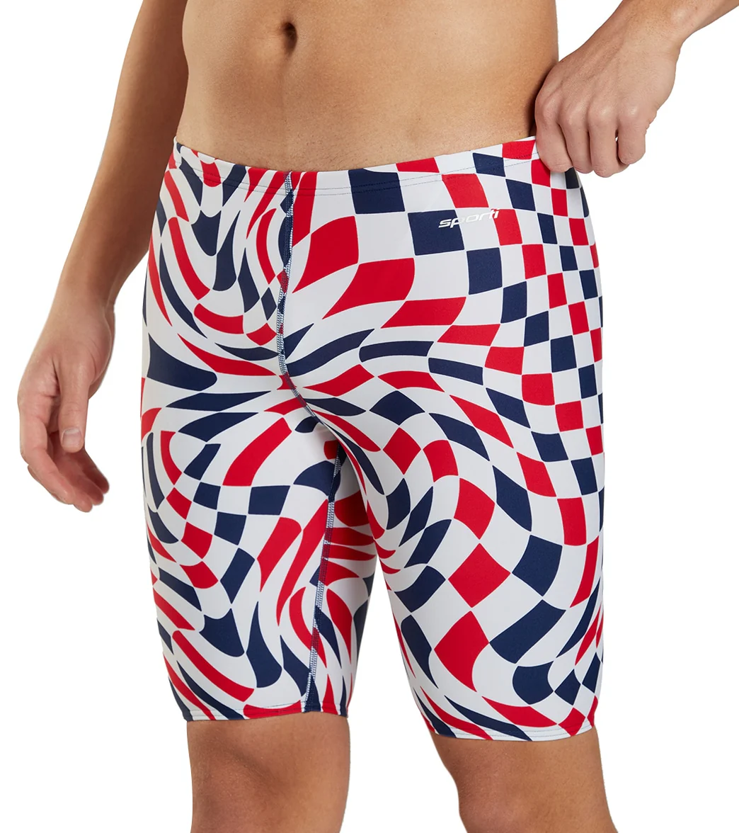 Sporti Checkmate Jammer Swimsuit (22-40) - Image 54