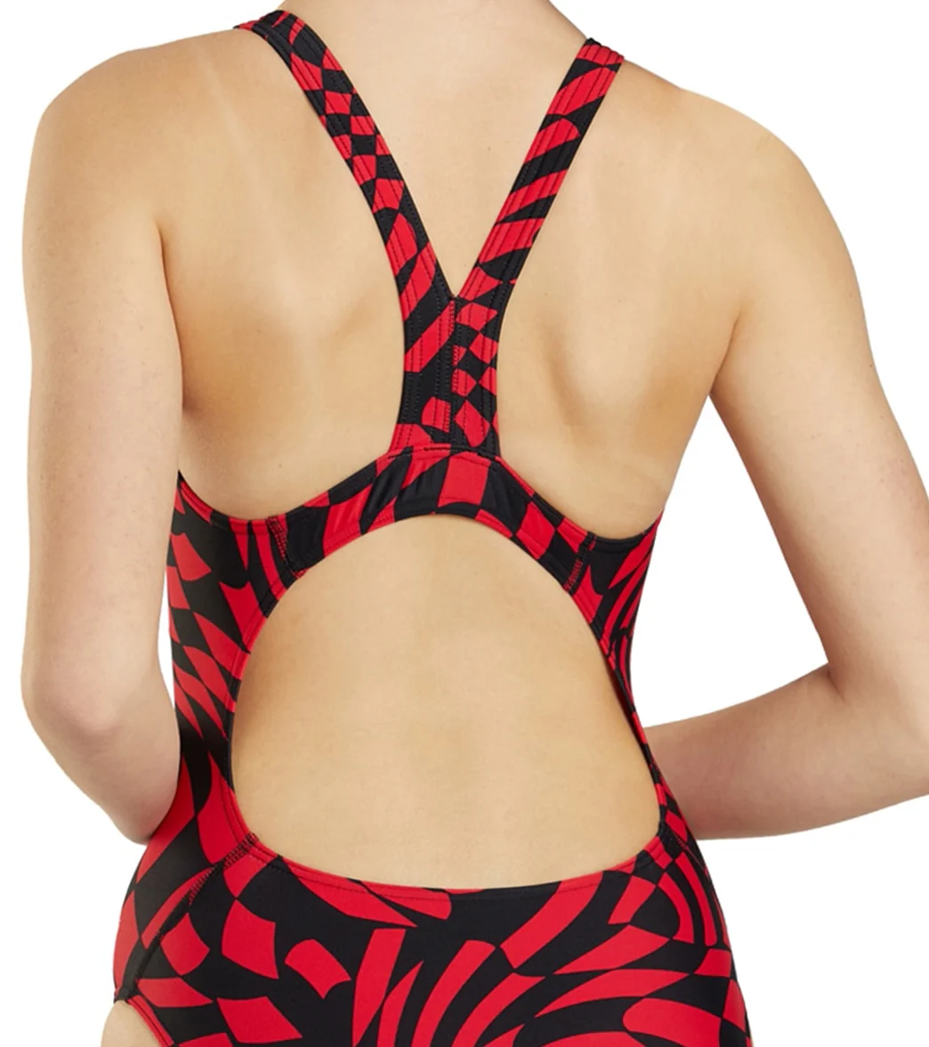 Sporti Checkmate Wide Strap One Piece Swimsuit (22-40) - Image 34