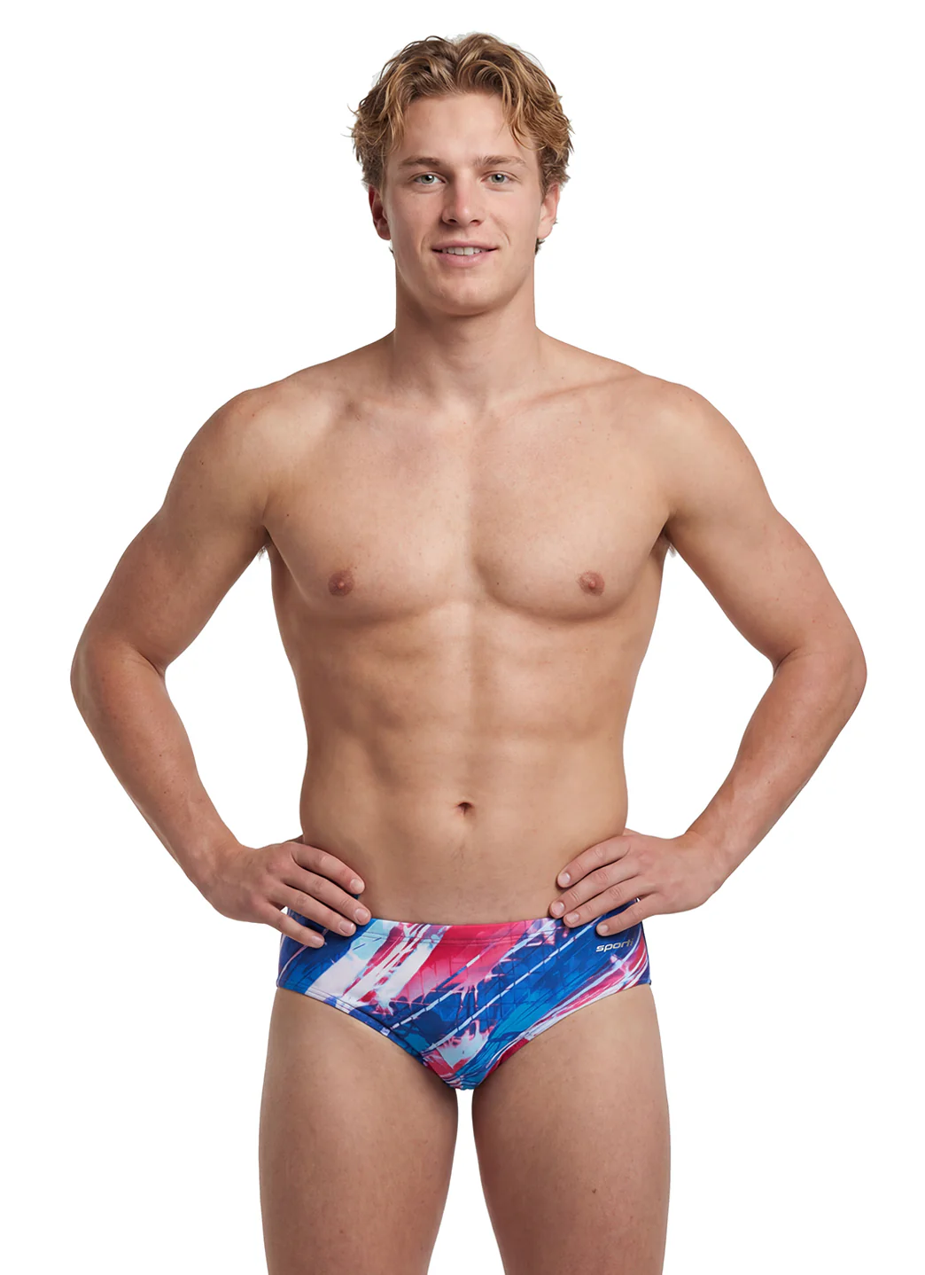 Sporti Cyberwave Brief Swimsuit (22-40) - Image 27