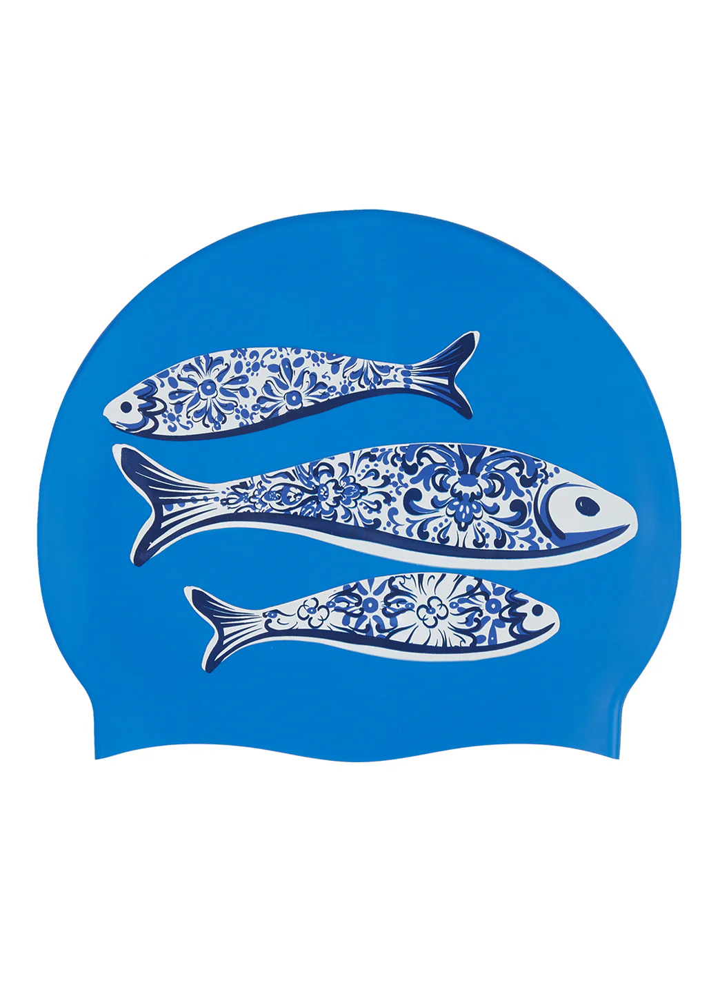 Sporti Delft Tide Silicone Swim Cap - Image 3