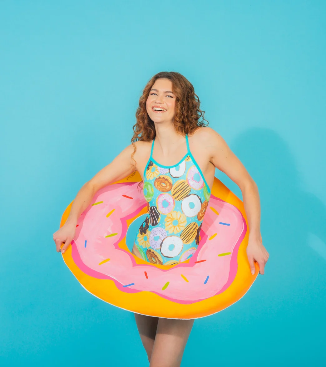 Sporti Donut Dreams Thin Strap One Piece Swimsuit (22-40) - Image 10