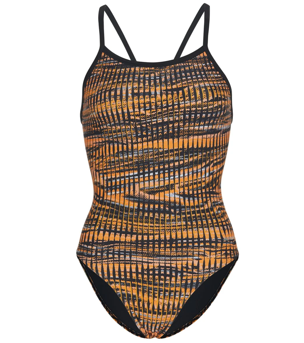 Sporti Drift Thin Strap One Piece Swimsuit Youth (22-28) - Image 2