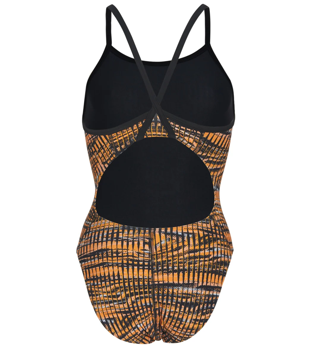 Sporti Drift Thin Strap One Piece Swimsuit Youth (22-28) - Image 4