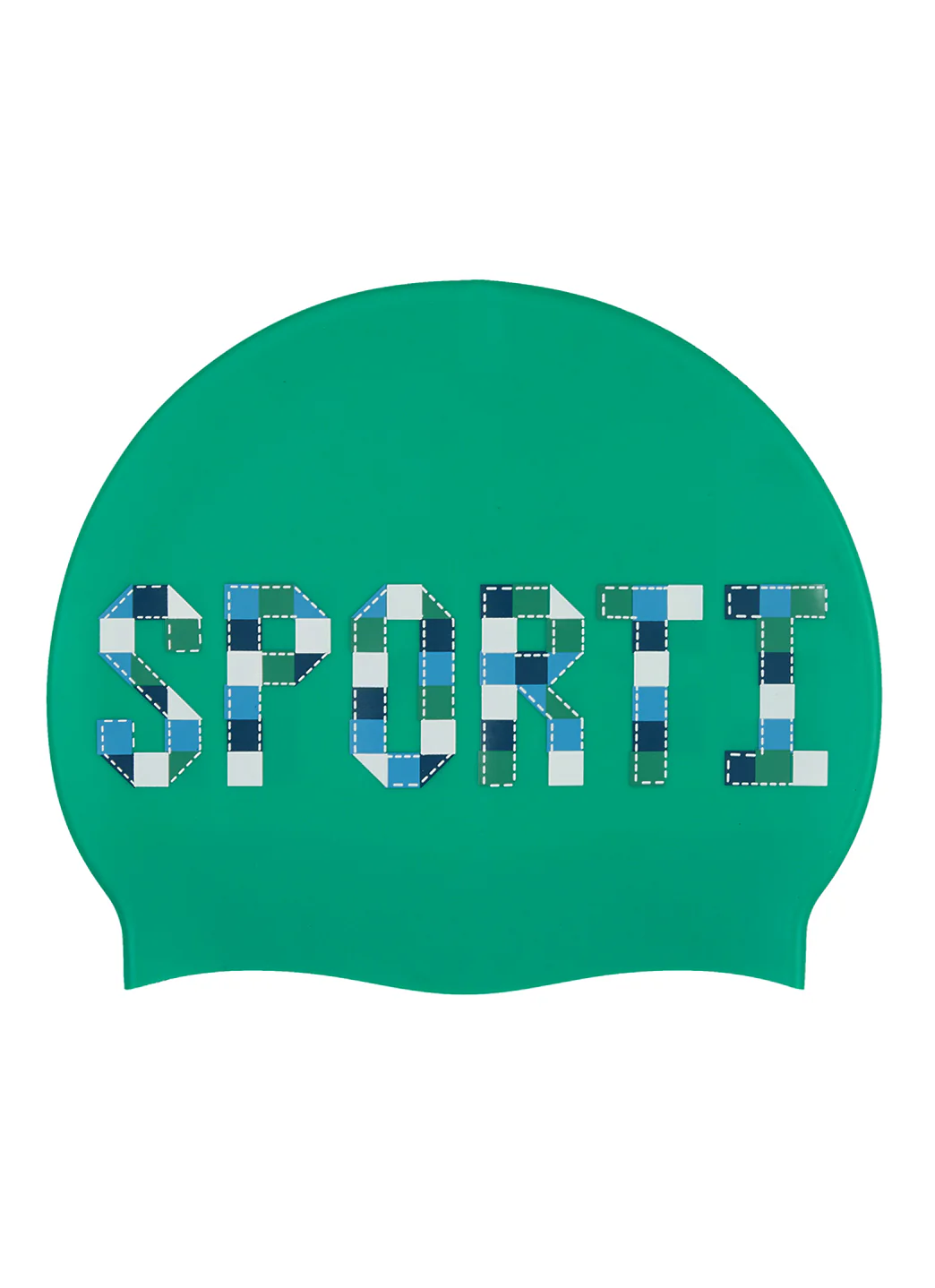 Sporti Folk Story Silicone Swim Cap - Image 2