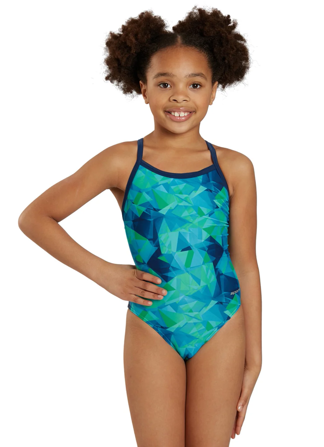 Sporti Fractalicious Thin Strap One Piece Swimsuit (22-40) - Image 45