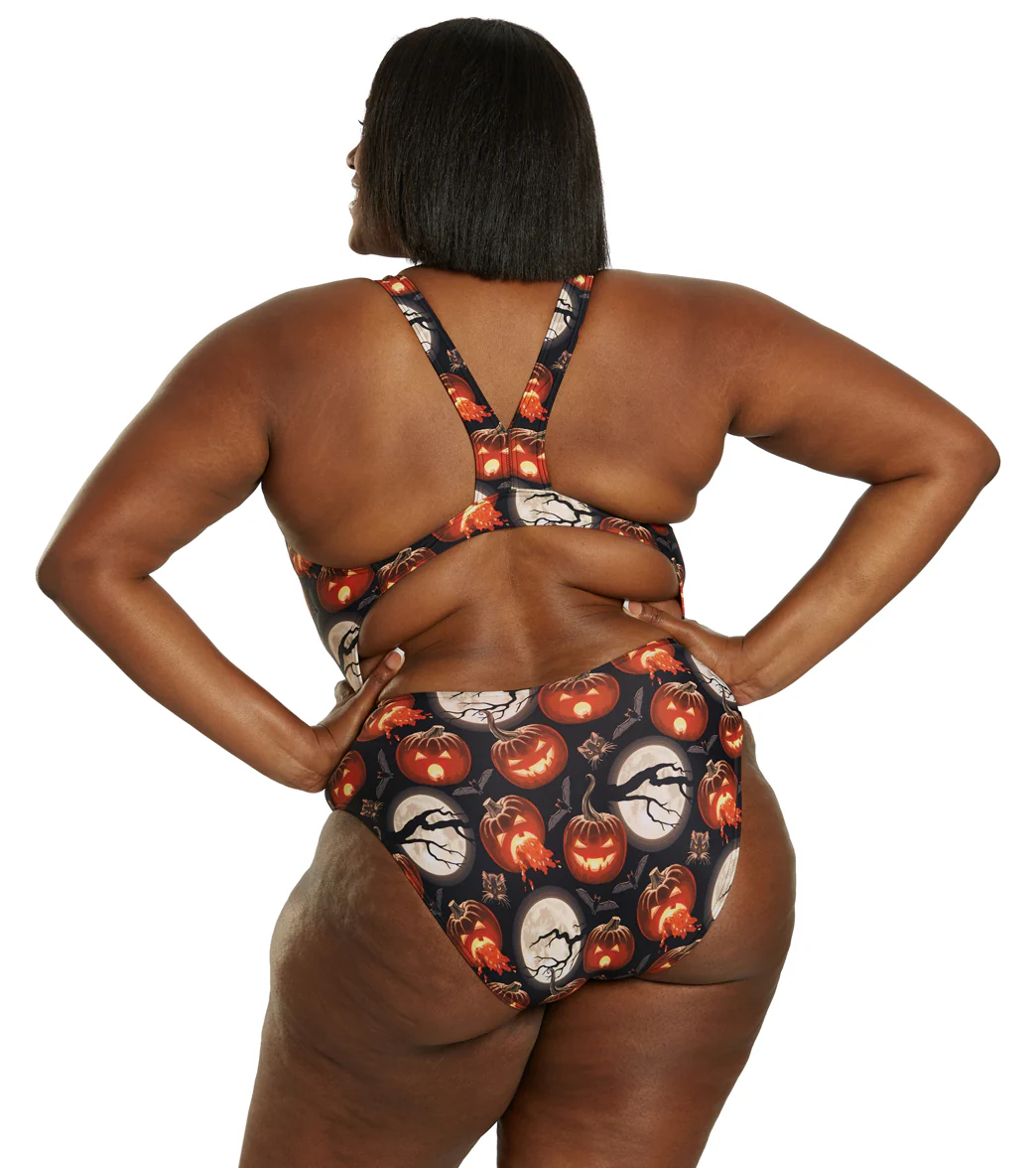 Sporti Fright Night Wide Strap One Piece Swimsuit (22-44) - Image 11