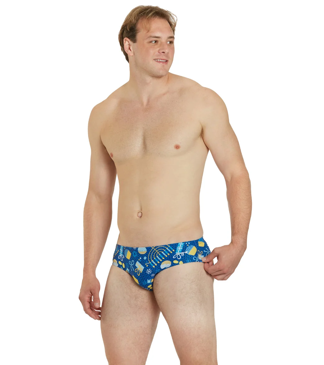 Sporti Granny Sweater Dancing Dreidel Brief Swimsuit - Image 6