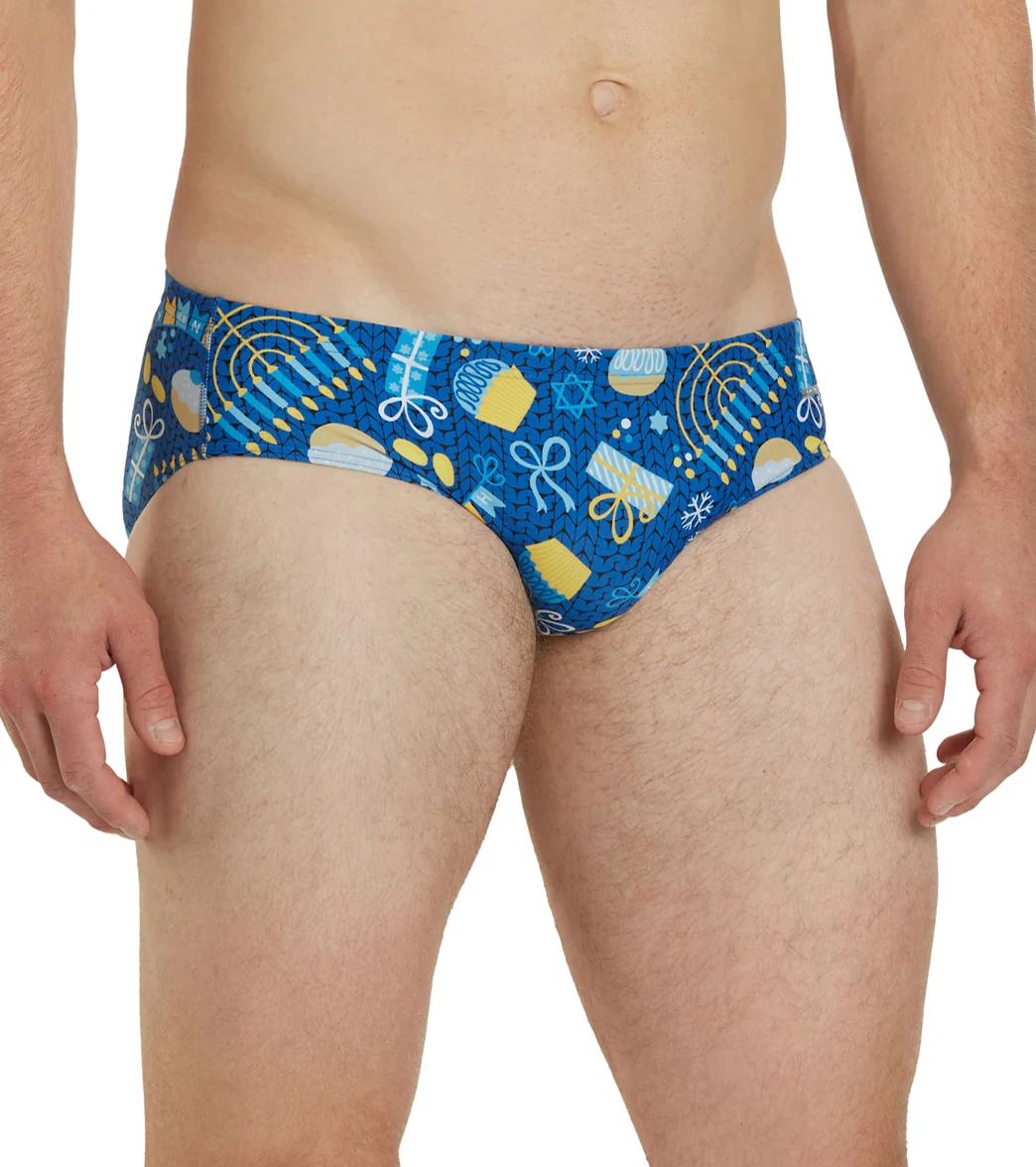 Sporti Granny Sweater Dancing Dreidel Brief Swimsuit - Image 8